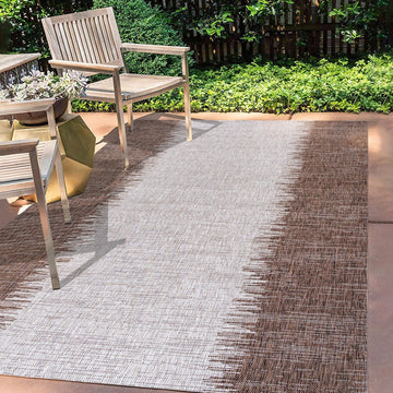 Tavira Modern Strie' Indoor/outdoor Area Rug